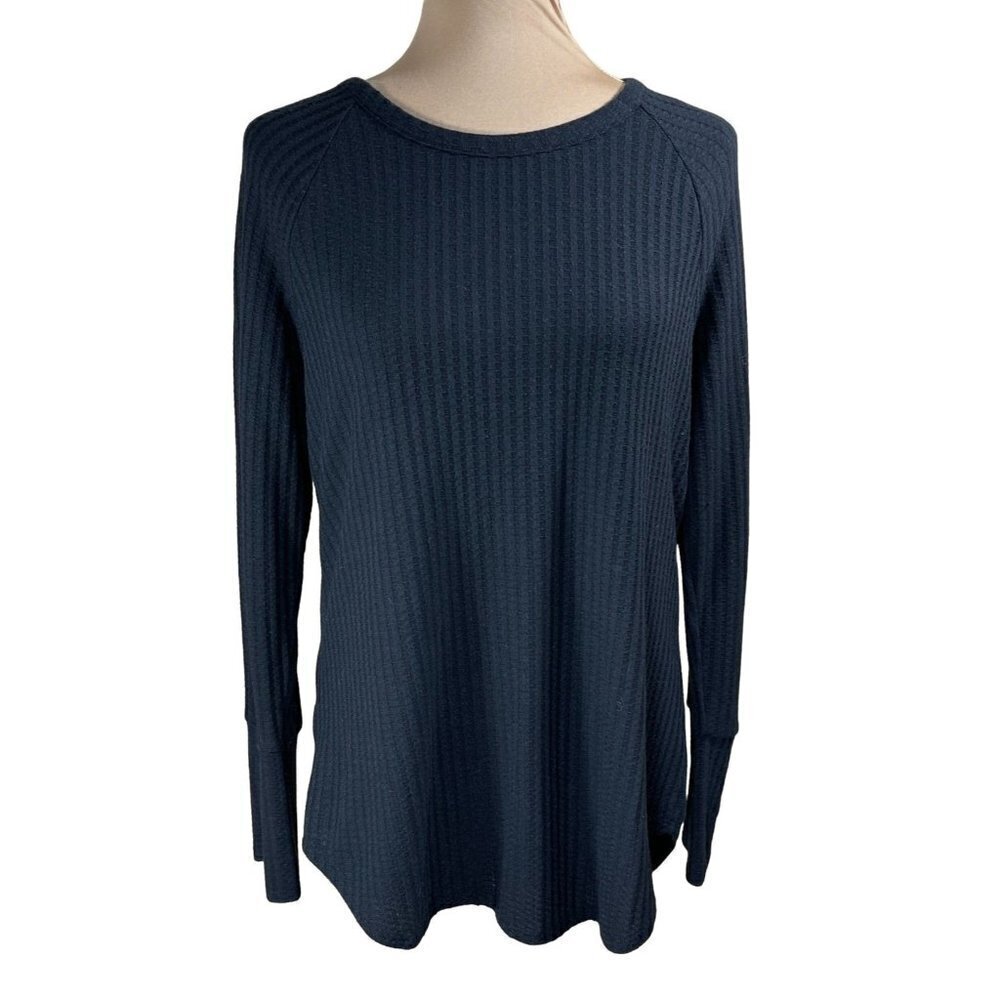 Chasor Long Sleeve Thermal Button Cuff Pullover Top Size XL Extra large